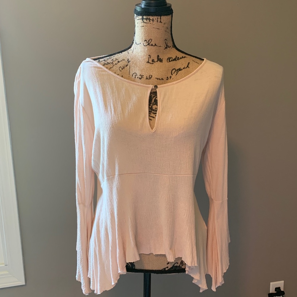 Lucky Brand boho pink top